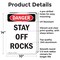 Signmission Safety Culture Sign, 10 in Width, Aluminum, Rectangle OS-2PACK-DS-A-1014-V-2107 - alternate 4